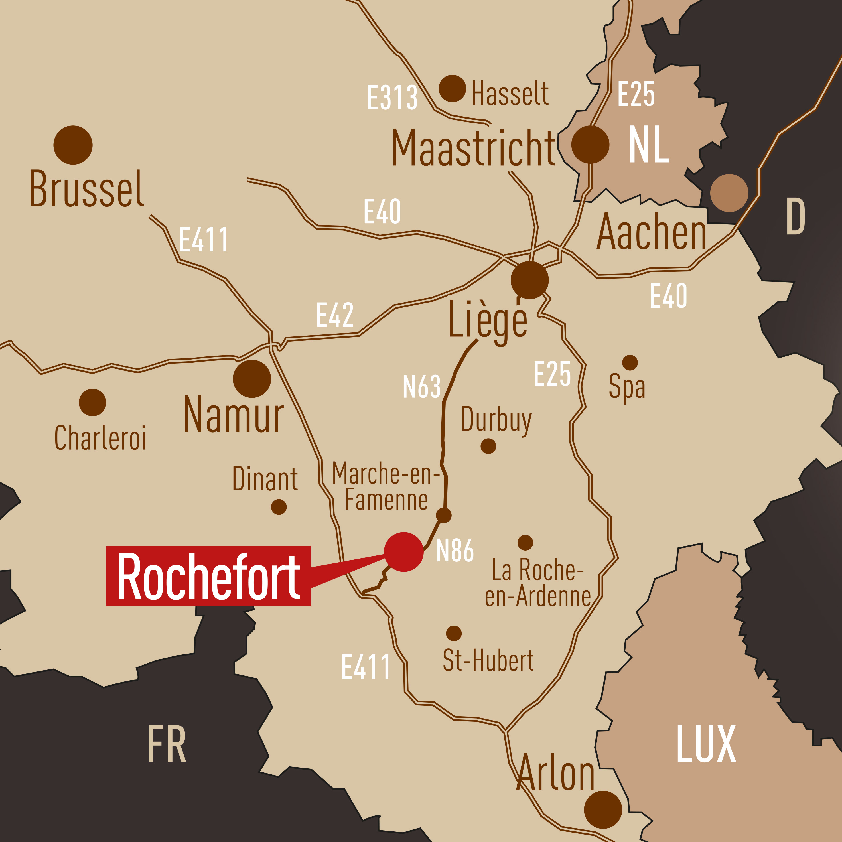 Camping Rochefort in de Ardennen